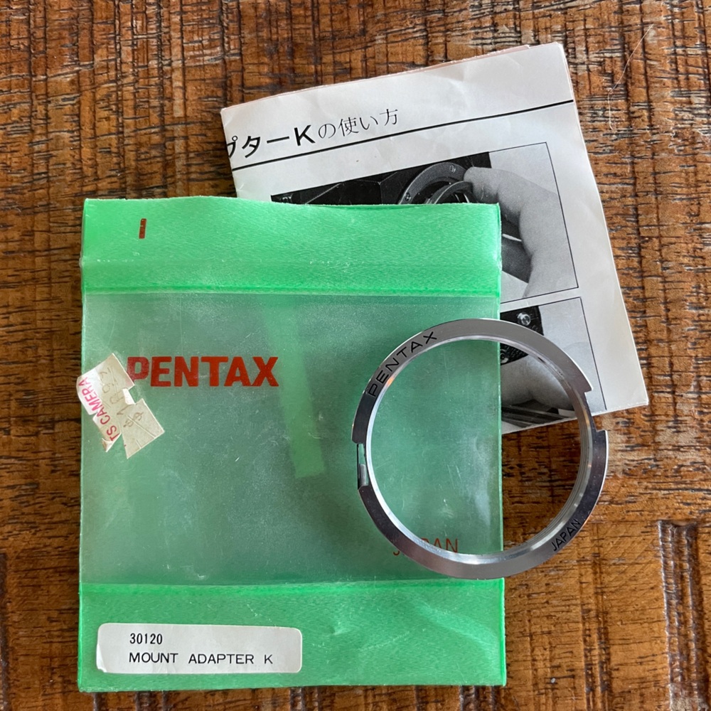 Pentax Screw-K Mount Adapter
